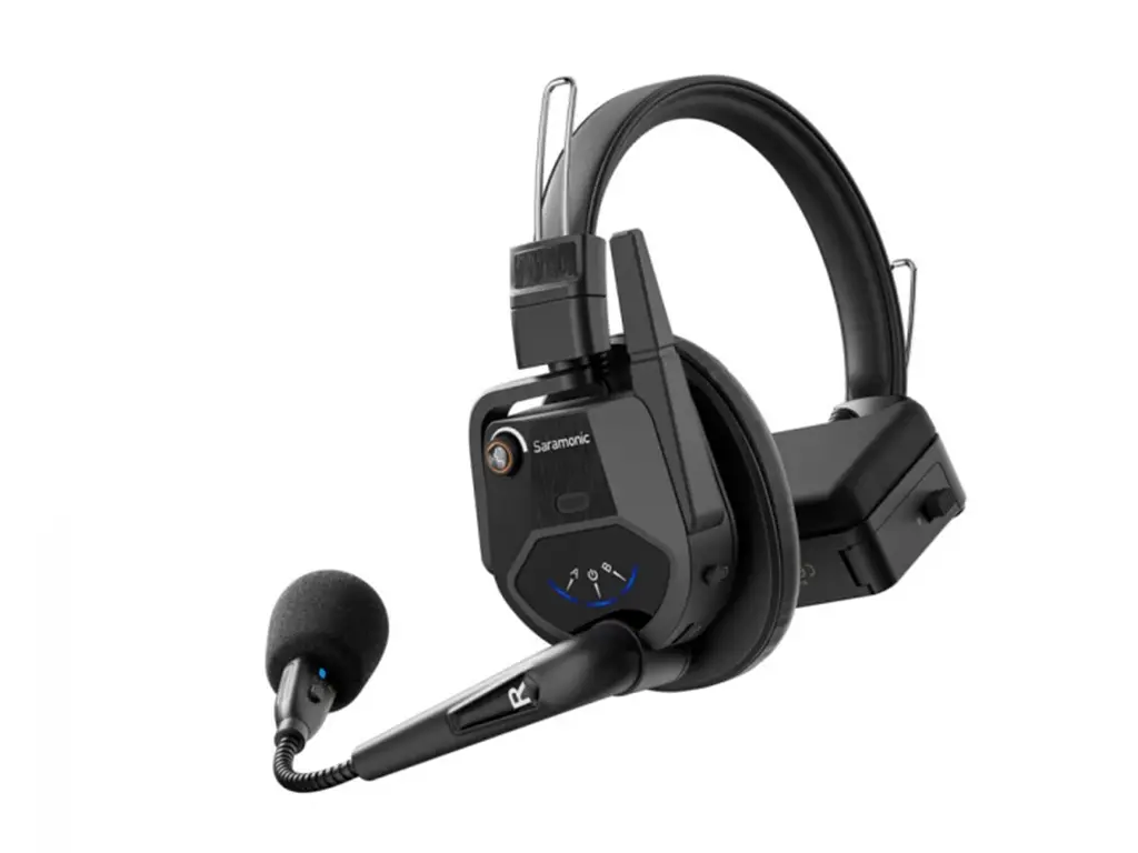 Solutie intercom completa Saramonic WiTalk9 WT7S14xbat, 7 pers, Full-Duplex, 1.9GHz, single-ear - imagine 2