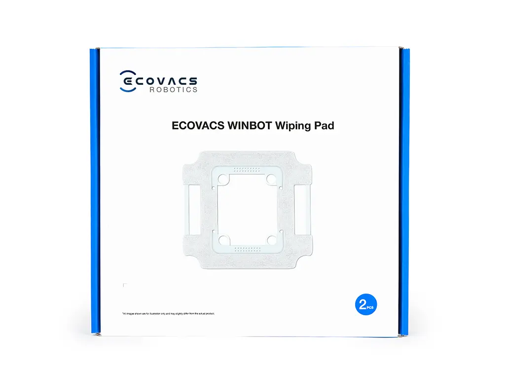 Set 2 rezerve din microfibra cu suport Ecovacscompatibil WINBOT W3 Family