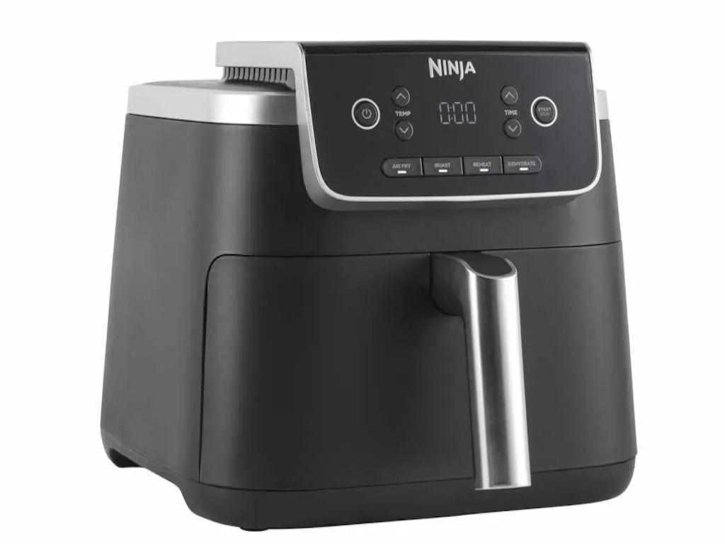 Friteuza cu aer cald Ninja AF140EU, 1750W4.7L, 4 functii de gatit, temp max 210C, negru - imagine 3