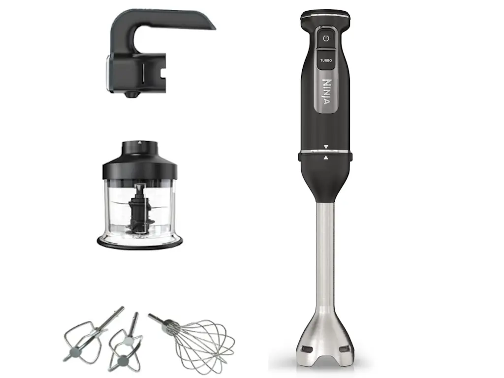 Mixer de mana Ninja Foodi 3-in-1, 850W, negru - imagine 7