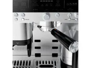 Aparat de cafea Ninja Luxe Cafe PremierRezervor apa 2L, 2 x duze, negru/ argintiu