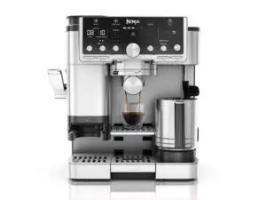 Aparat de cafea Ninja Luxe Cafe ProRezervor apa 2L, 2 x duze, argintiu