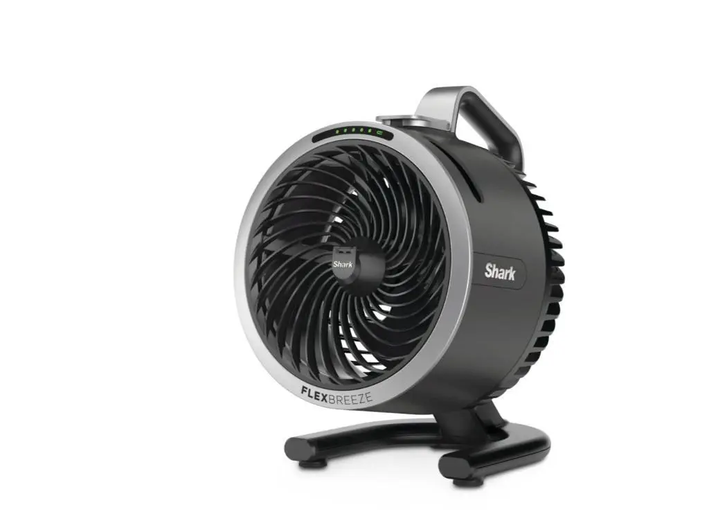 Ventilator portabil cu pulverizare Shark HydroGoFlexBreeze, gri antracit - imagine 8