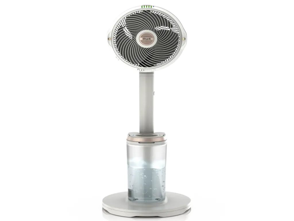 Ventilator portabil cu pulverizare Shark Pro MistFlexBreeze, gri antracit - imagine 5