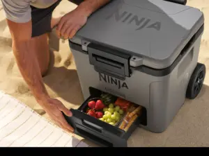 Lada frigorifica cu roti si maner Ninja 28L, griFrostVault, 50/48/50cm + sertar 13kg