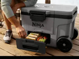 Lada frigorifica cu roti si maner Ninja 42L, griFrostVault, 72/48/73cm + sertar 14kg