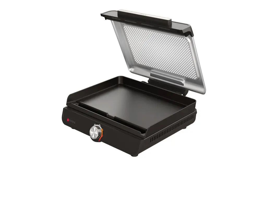 Gratar cu platou plat de interior Ninja SizzleTemp max 260C, negru - imagine 2