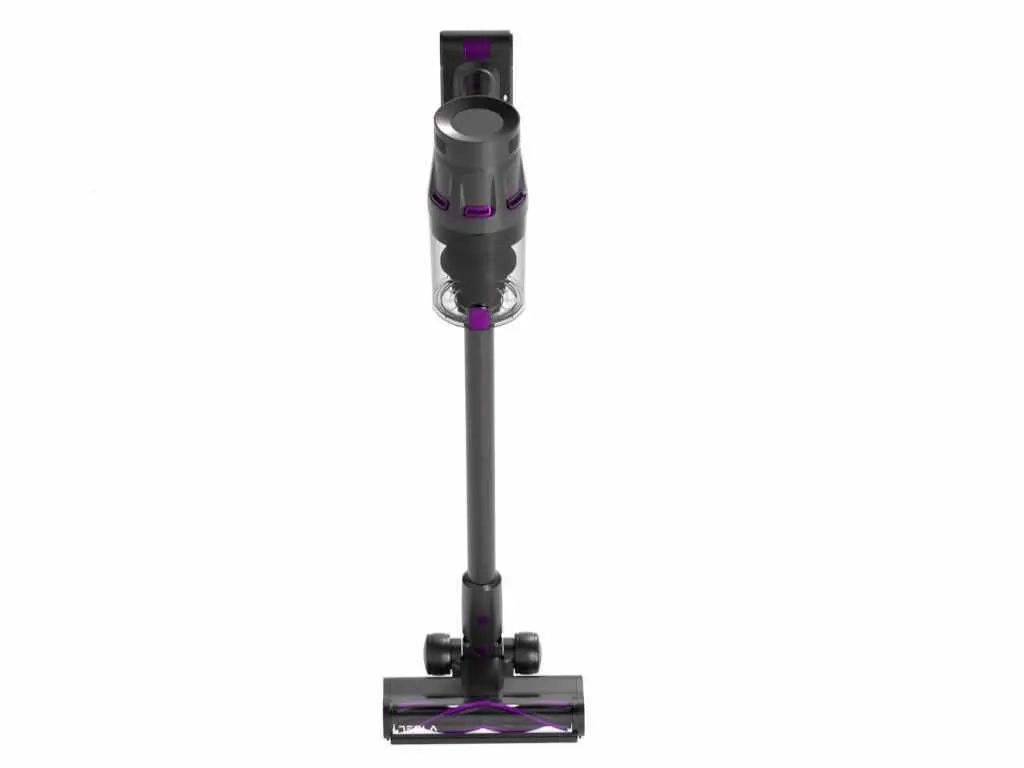Aspirator vertical Tesla HS302BR, 250W, 22.2V2 viteze, capacitate 450ml, HEPA, negru-rosu - imagine 4