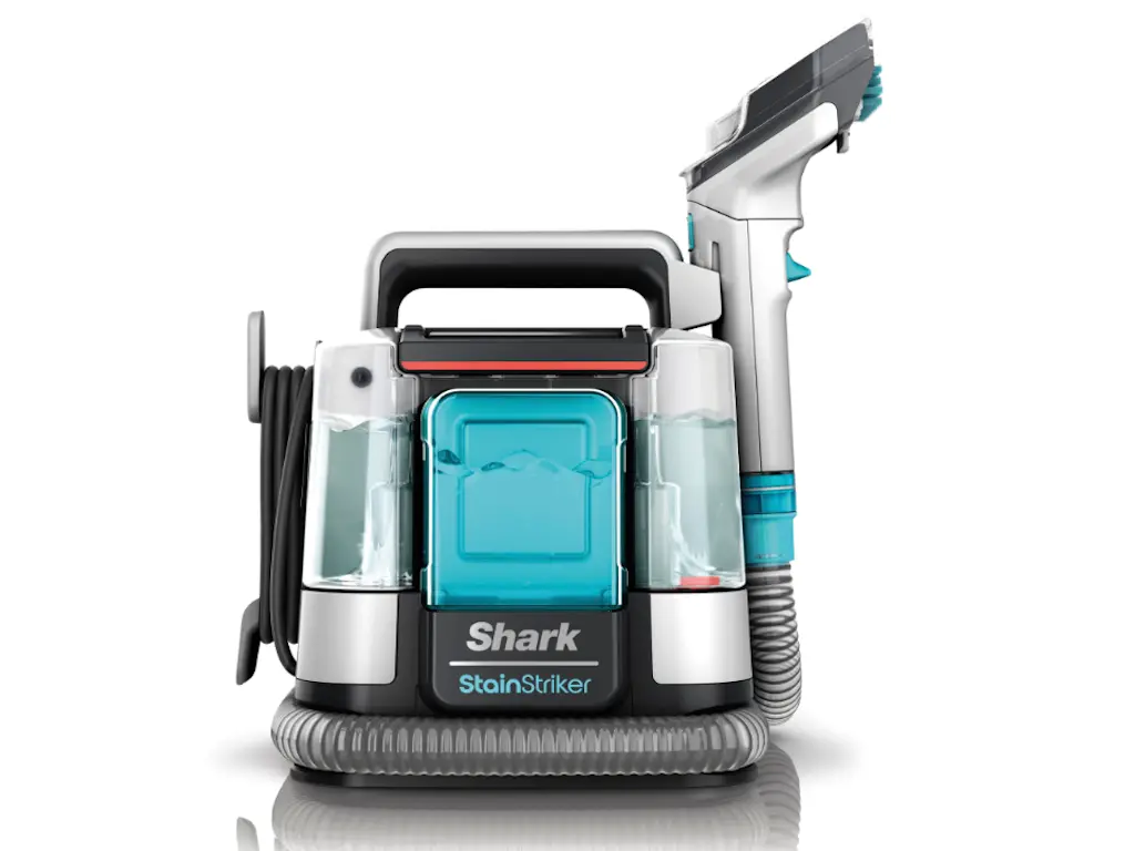 Aspirator pentru curatare pete Shark StainStriker2 x solutii curatare, albastru