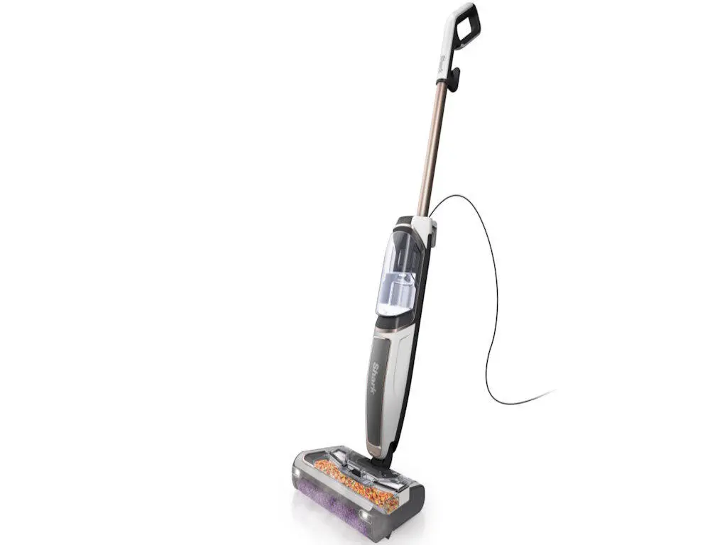 Mop electric cu aburi Shark SD200EU 3-in-1SteamPickUp, LED, alb - imagine 6