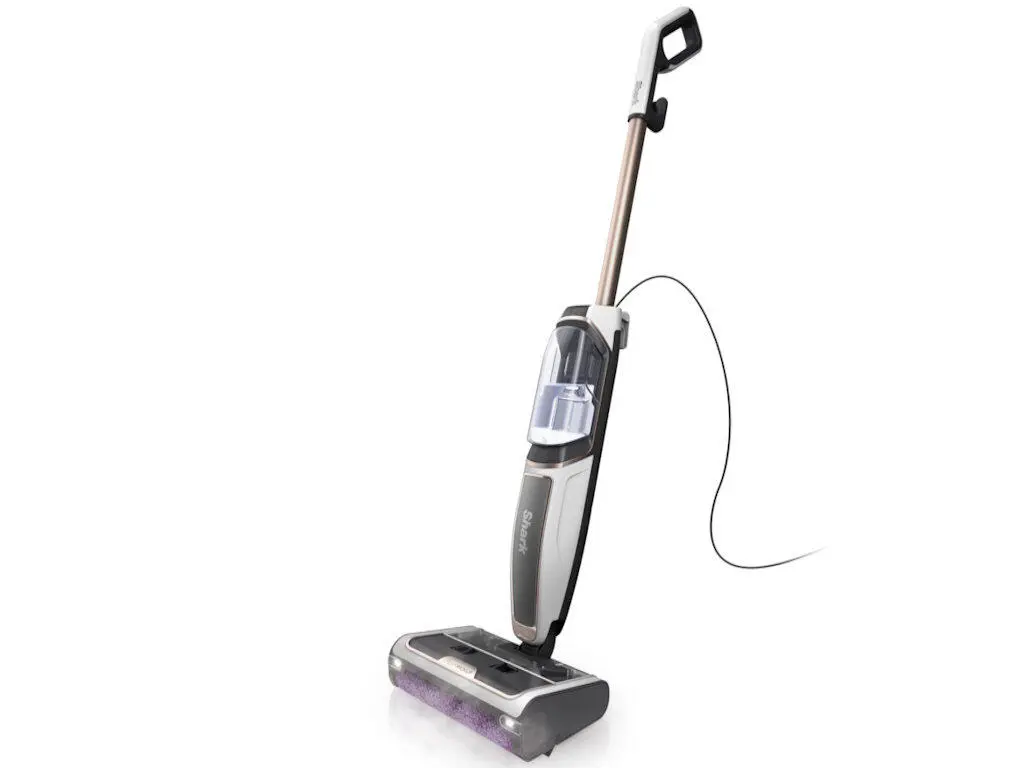 Mop electric cu aburi Shark SD200EU 3-in-1SteamPickUp, LED, alb - imagine 7