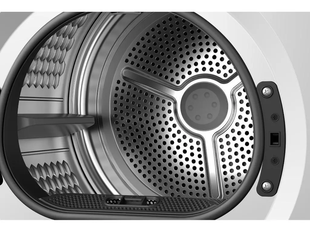 Uscator rufe TESLA WT8H91T, 8kg, D(E),Pompa caldura, delay start, 15 progr. display, alb - imagine 4